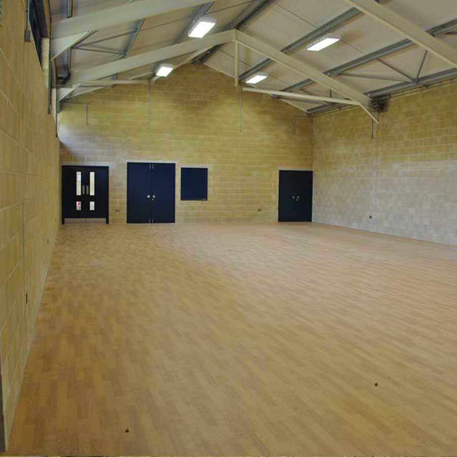 Large meeting room available to hire for business events, parties, functions, wedding receptions and indoor sports.