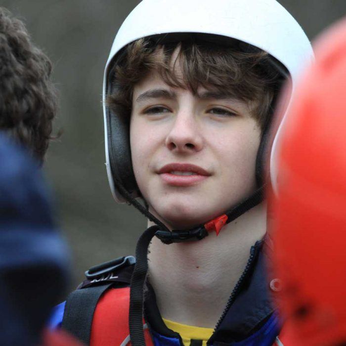 Youth group preparing for watersports at THE SWIFT CENTRE Adventure Centres