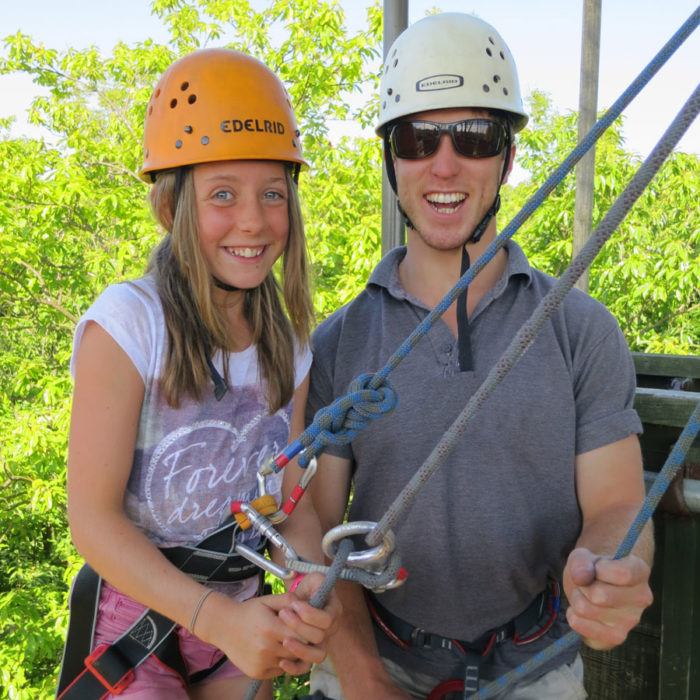 Family enjoying outdoor activities at Wood N Wheels